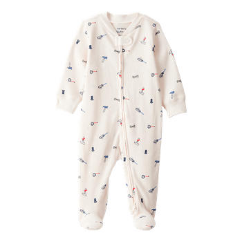 Pijama-Enteriza-Herramientas-Blanco-Bebes-Niñas-Carter-s-6M
