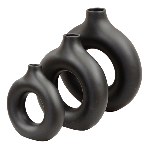 Florero-Decorativo-Negro-3-Piezas-Ikhome