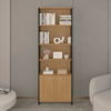 Biblioteca-Lisa-180-Puerta-Bfw-12151-Fresno-Wengue-Rta-Desing