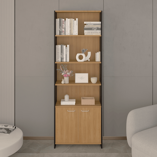 Biblioteca-Lisa-180-Puerta-Bfw-12151-Fresno-Wengue-Rta-Desing