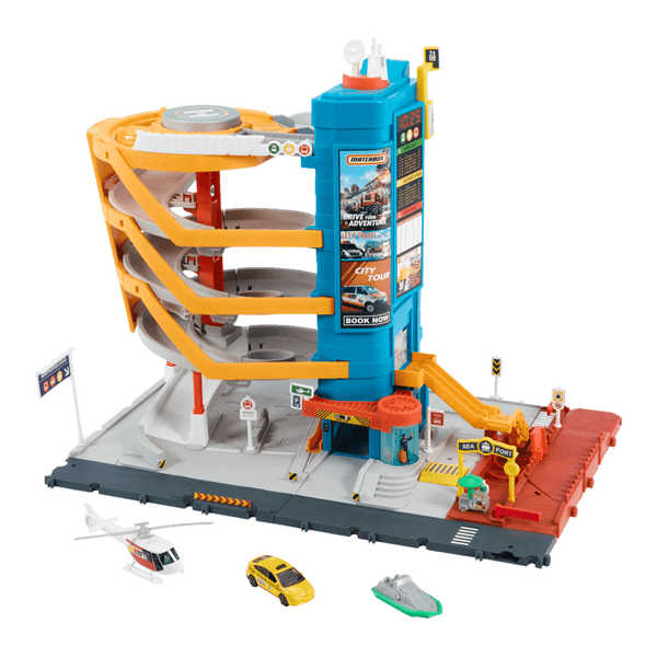 Set-de-Juego-Garage-de-Aventura-Matchbox