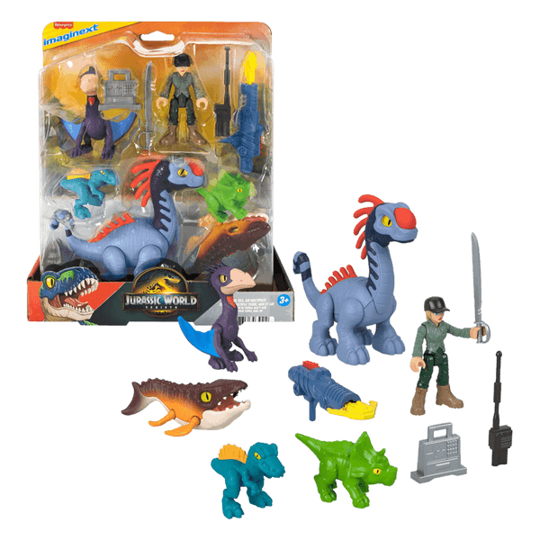Set-Dinosaurios-Jurassic-World-Tierra-Aire-y-Mar-Imaginext Set-Dinosaurios-Jurassic-World-Tierra-Aire-y-Mar-Imaginext