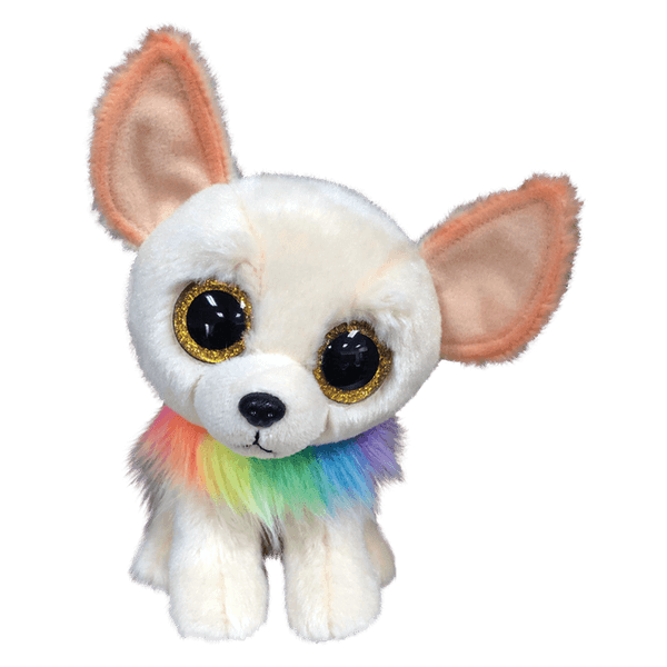 Peluche-Beannie-Boos-Perro-Chewey-Chihuahua-Beige-15cm-Ty
