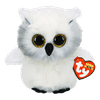 Peluche-Beanie-Boos-Austin-Buho-Blanco-15cm-Ty