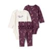 Set-2-Bodies-Manga-Larga-y-Pantalon-Morado-Bebes-Niñas-Carter-s--12M