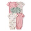 Set-5-Bodies-Manga-Corta-Colores-Surtidos-Bebes-Niñas-Carter-s--12M