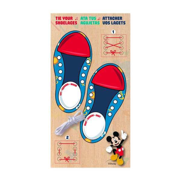 Juego-Ata-tus-Agujetas-con-Mickey-Ronda Juego-Ata-tus-Agujetas-con-Mickey-Ronda