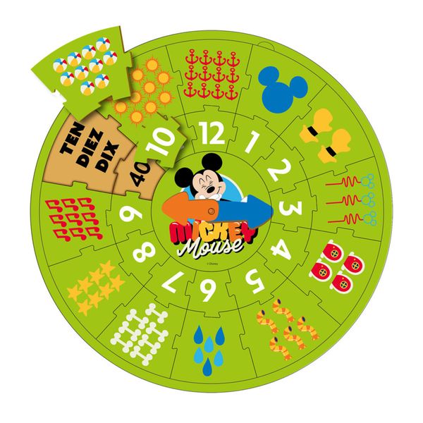 Reloj-de-Aprendizaje-Rompecabezas-Mickey-Ronda