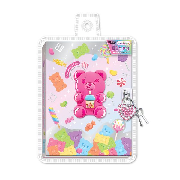 Diario-con-Candado-Osos-Hot-Focus