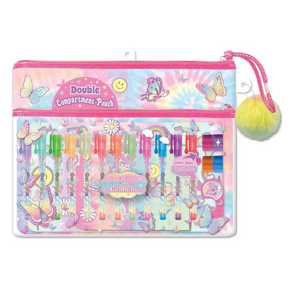 Set-Cartuchera-con-Lapiceros-Arcoiris-Hot-Focus Set-Cartuchera-con-Lapiceros-Arcoiris-Hot-Focus