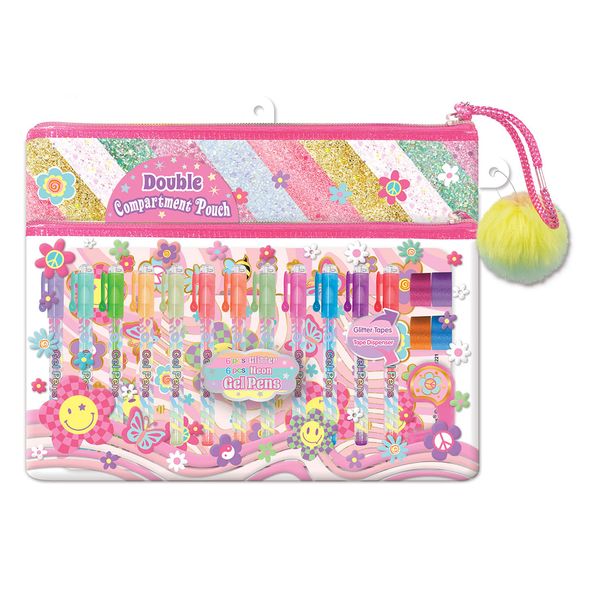 Set-Cartuchera-con-Lapiceros-Mariposas-Hot-Focus