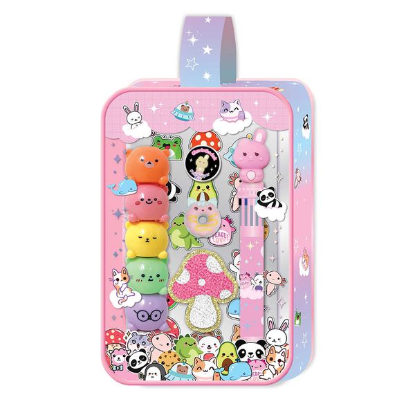 Set-Escolar-Cartuchera-Brilla-en-la-Oscuridad-Animales-Hot-Focus