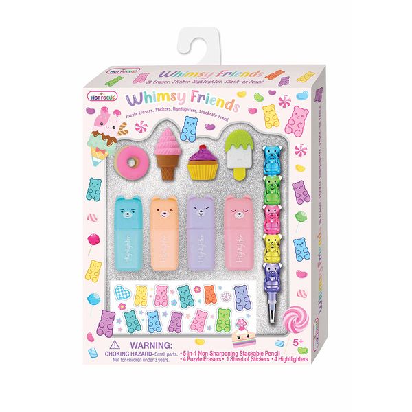 Set-Borradores-y-Resaltadores-Osos-Hot-Focus Set-Borradores-y-Resaltadores-Osos-Hot-Focus