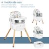 Silla-Comedor-para-Bebe-4-en-1-Granita-Flor-Infanti
