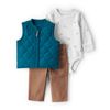 Set-Body-Chaleco-y-Pantalon-Cafe-Bebes-Niños-Carter-s-12M