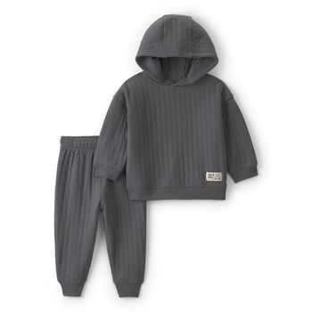Set-Buzo-con-Capota-y-Pantalon-Gris-Bebes-Niños-Carter-s-6M