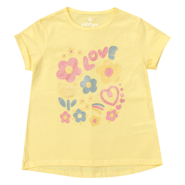 Camiseta-Manga-Corta-Love-Niñas-Honey-Bees-2T