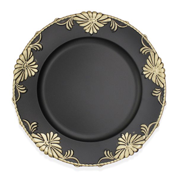 Plato-Decorativo-Golden-Edge-33cm-Ikhome