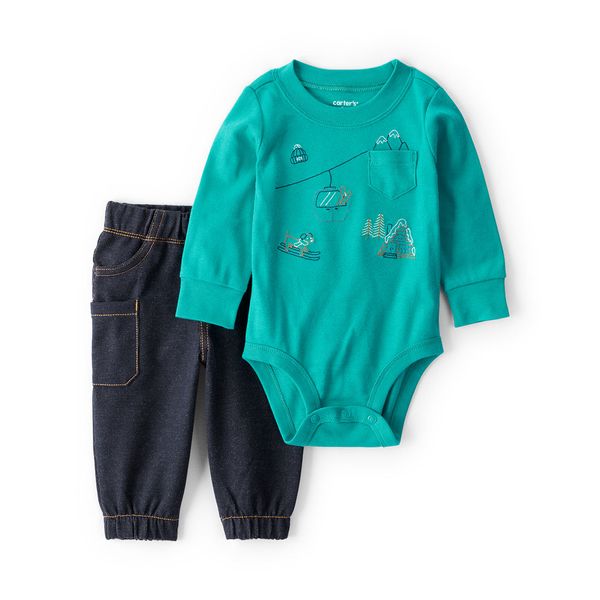 Set-Body-Manga-Larga-y-Pantalon-Azul-Oscuro-Bebes-Niños-Carter-s-18M