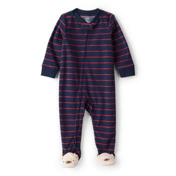 Pijama-Enteriza-Rayas-Azul-Oscuro-Bebes-Niños-Carter-s-12M