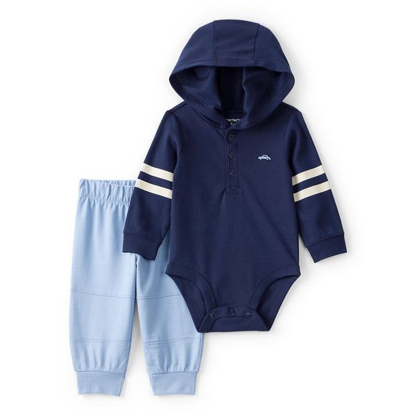 Set-Body-con-Capota-y-Pantalon-Azul-Bebes-Niños-Carter-s-18M