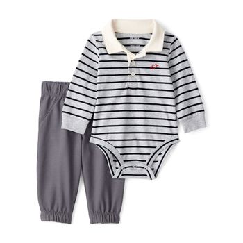 Set-Bodie-Rayas-y-Pantalon-Gris-Bebes-Niños-Carter-s-12M