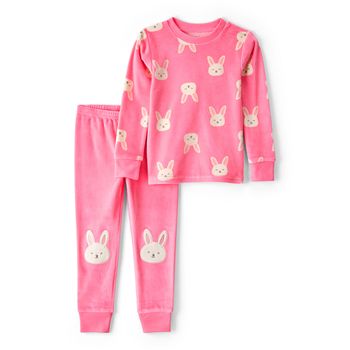 Set-Pijama-2-Piezas-Estampado-Conejos-Niñas-Carter-s-4T