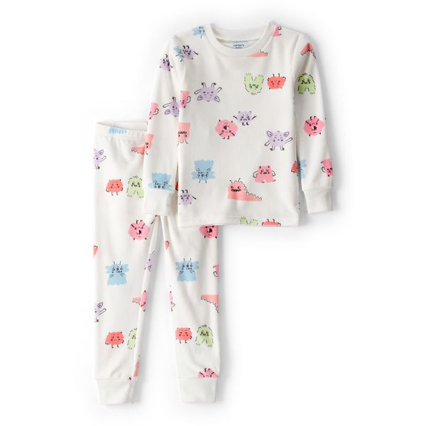 Set-Pijama-2-Piezas-Estampado-Monstruos-Niñas-Carter-s-4T