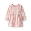 Vestido-Manga-Larga-Cisnes-Rosado-Niñas-Carter-s-2T