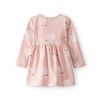 Vestido-Manga-Larga-Cisnes-Rosado-Niñas-Carter-s-3T