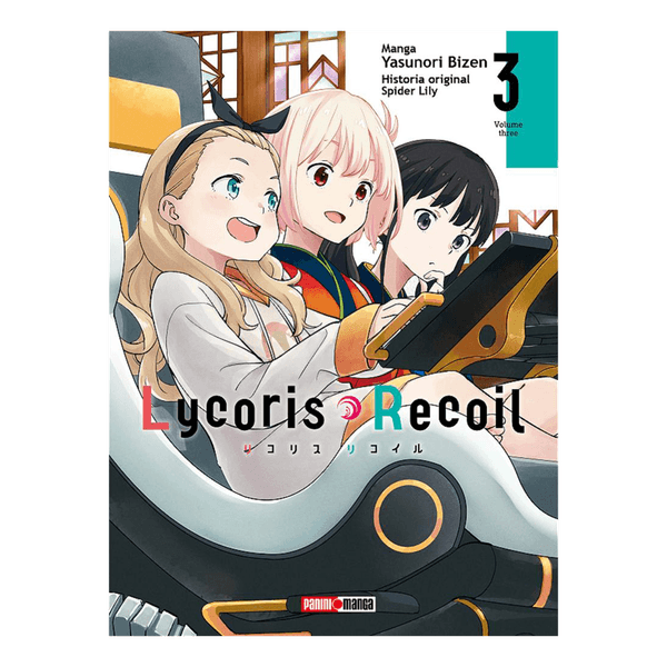 Manga-Lycoris-Recoil-Serie-Regular-N.3-Panini