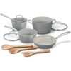 Juego-de-Ollas-y-Sartenes-Green-Gourmet-10-Piezas-Cuisinart