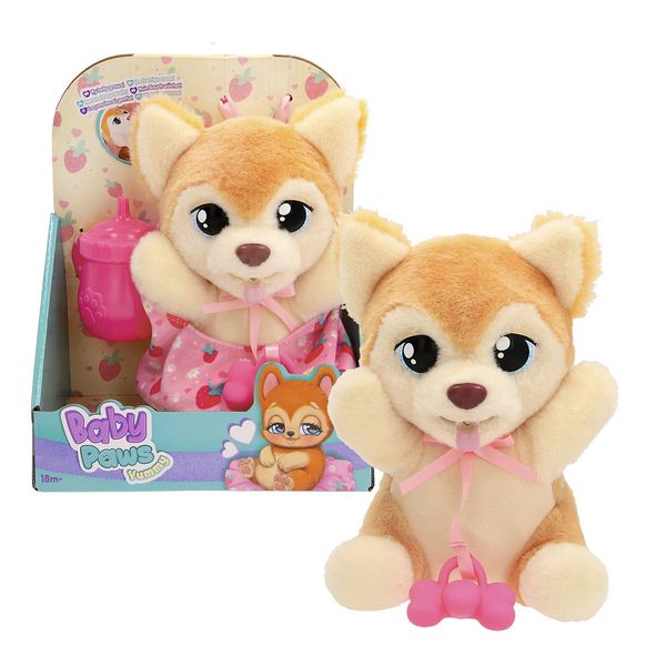 Peluche-Yummy-Shiba-Inu-Bolso-Rosa-17cm--Baby-Paws Peluche-Yummy-Shiba-Inu-Bolso-Rosa-17cm--Baby-Paws