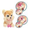 Peluche-Yummy-Shiba-Inu-Bolso-Rosa-17cm--Baby-Paws