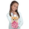 Peluche-Yummy-Shiba-Inu-Bolso-Rosa-17cm--Baby-Paws