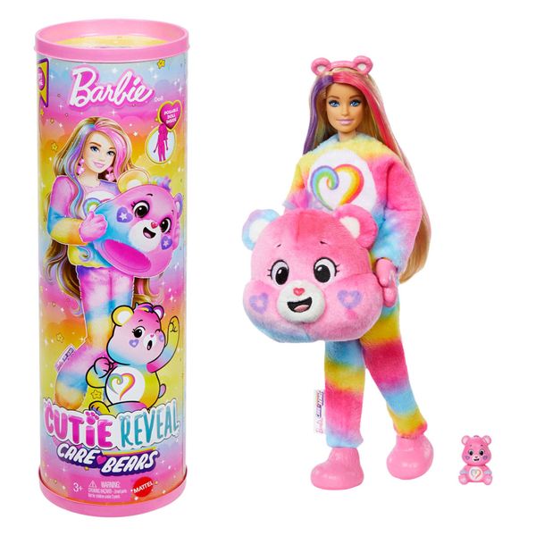 Muñeca-Cutie-Reveal-Ositos-Cariñositos-Rosada-Multicolor-Barbie Muñeca-Cutie-Reveal-Ositos-Cariñositos-Rosada-Multicolor-Barbie