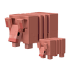 Figura-de-Accion-Armadillo-con-Bebe-Minecraft