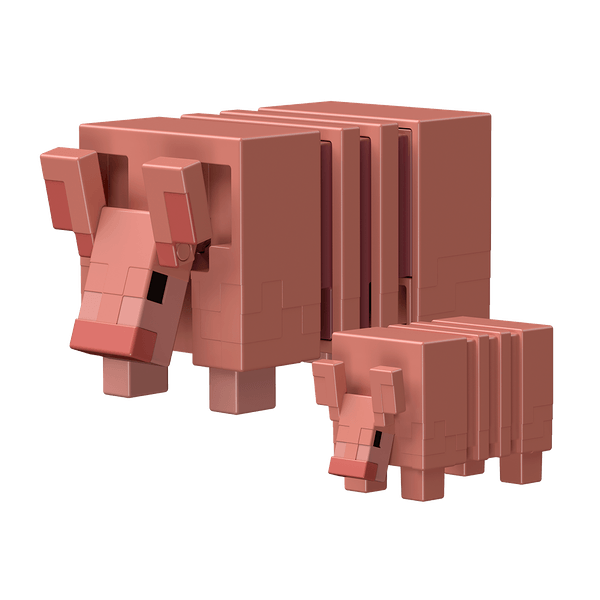 Figura-de-Accion-Armadillo-con-Bebe-Minecraft