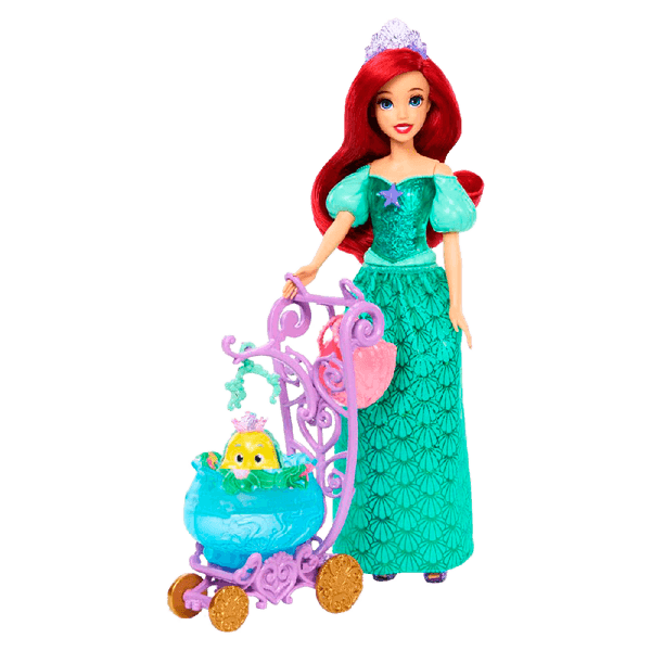 Carriola-para-Muñeca-con-Flounder-Disney-Princesas Carriola-para-Muñeca-con-Flounder-Disney-Princesas
