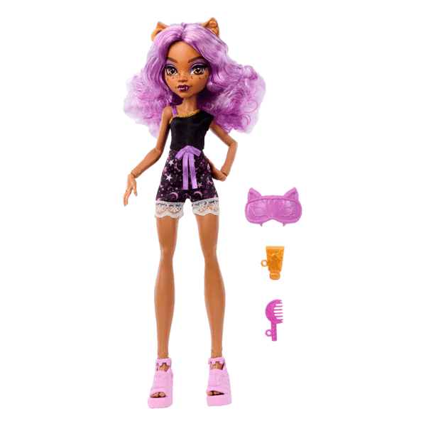 Muñeca-Pijamas-Monstruosas-Clawdeen-27cm-Monster-High Muñeca-Pijamas-Monstruosas-Clawdeen-27cm-Monster-High