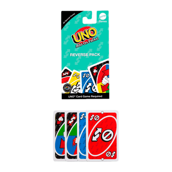 Juego-de-Cartas-Paquete-Complementario-Reversa-UNO Juego-de-Cartas-Paquete-Complementario-Reversa-UNO