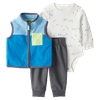 Set-Body-Manga-Larga-Chaleco-y-Pantalon-Gris-Bebes-Niños-Carter-s-18M
