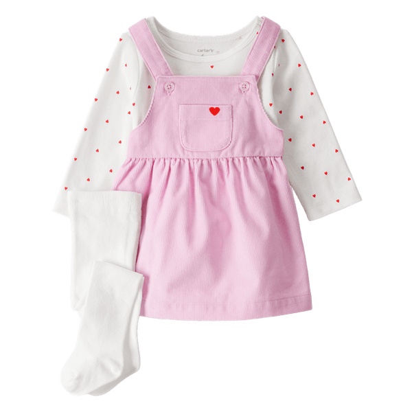 Set-Camiseta-Manga-Larga-Vestido-Rosa-y-Medias-Bebes-Niñas-Carter-s-24M