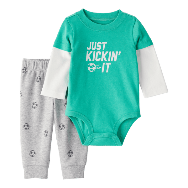 Set-Body-Manga-Larga-y-Pantalon-Gris-Bebes-Niños-Carter-s-12M Set-Body-Manga-Larga-y-Pantalon-Gris-Bebes-Niños-Carter-s-12M