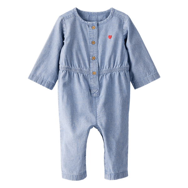 Mameluco-Manga-Larga-Azul-Bebes-Niñas-Carter-s-12M Mameluco-Manga-Larga-Azul-Bebes-Niñas-Carter-s-12M