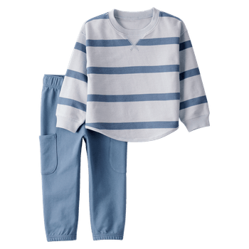 Set-Camiseta-Rayas-y-Pantalon-Azul-Niños-Carter-s-4T