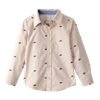 Camisa-Manga-Larga-Carritos-Beige-Niños-Oshkosh-2T