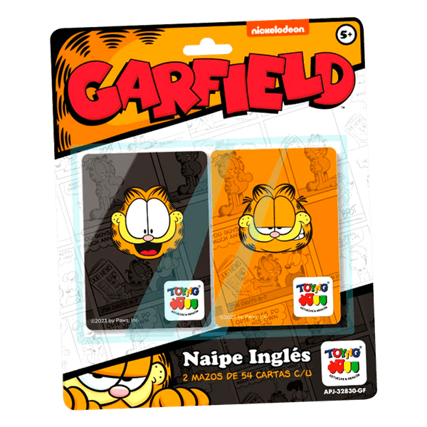 Juego-de-Naipe-en-Ingles-Garfield