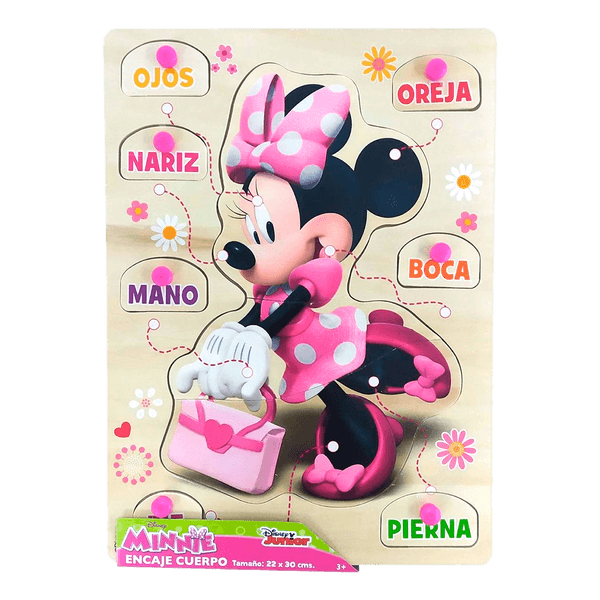 Juegos-de-Mesa-Encaje-Cuerpo-Minnie-7-Piezas-Minnie-Mouse