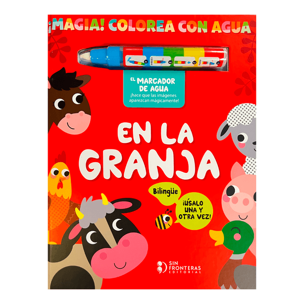 Libro-Colorea-con-Agua-en-la-Granja-Sin-Fronteras-Grupo-Editorial